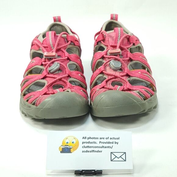 Keen Whisper Outdoor Adjustable Trail Sandal Youth Girls Size 4 1012309 Pink - Picture 2 of 8
